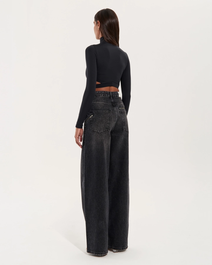 Black Denim Set – 3. kép