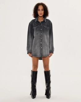 Grey Denim Set
